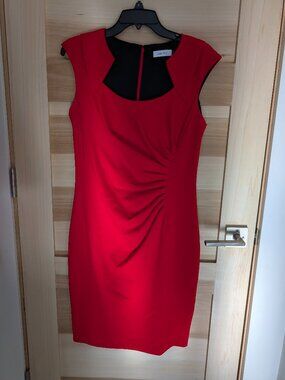 Calvin Klein Red Dress